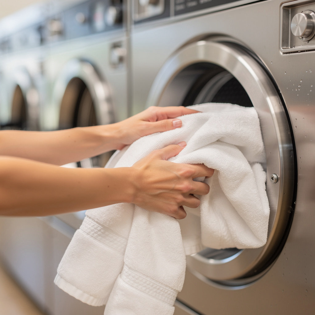 Launderland's clean, modern laundromat facility in Ocean Beach with state-of-the-art washers and dryers